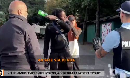 immagine dalla puntata di Fuori dal Coro