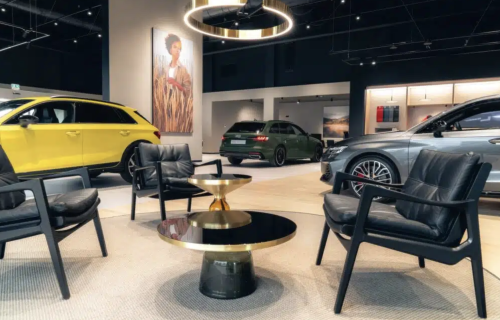 Il nuovo Audi Progressive Showroom Concept a Milano, in via Sumatra 12.