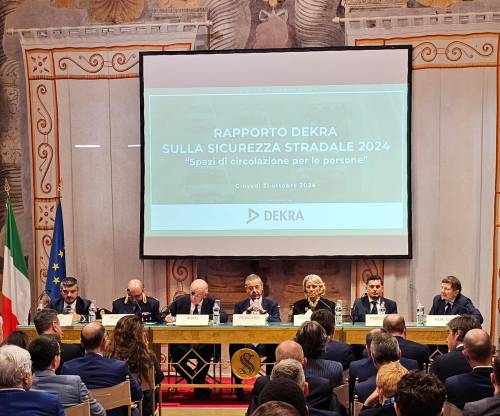 Sicurezza stradale, presentato al Senato il Rapporto DEKRA 2024