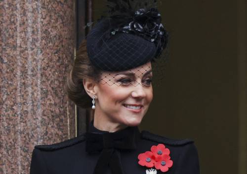 Il ritorno di Kate per il Remembrance Sunday