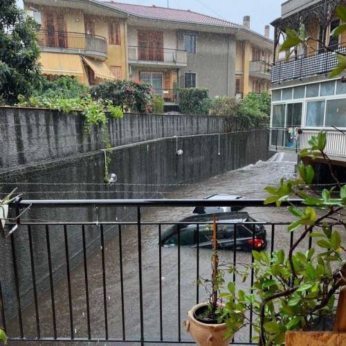 Maltempo in provincia di Catania, Acireale e Giarre sott'acqua