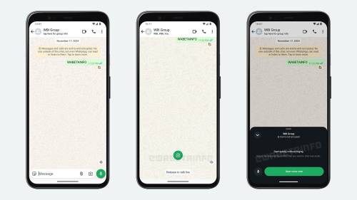 WhatsApp, in arrivo un nuovo pulsante per chat vocali di gruppo: ecco cosa cambia