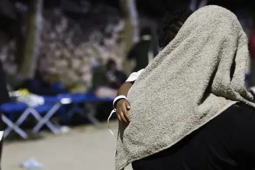 Hotspot di Lampedusa, immagine di repertorio