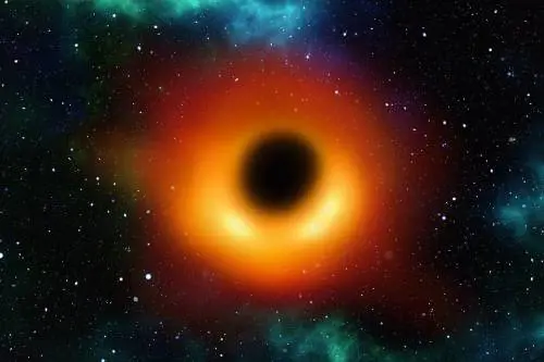 La riproduzione dell'immagine di un buco nero