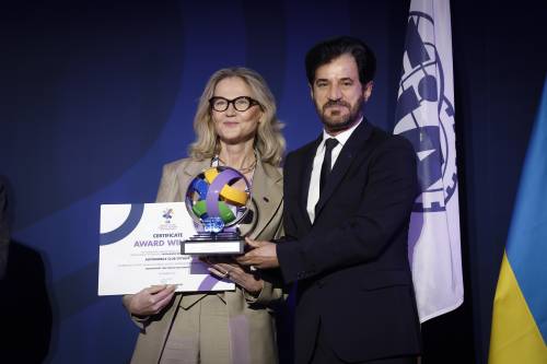 Monica Mailander e Mohammed Ben Sulayem, ritirano il premio