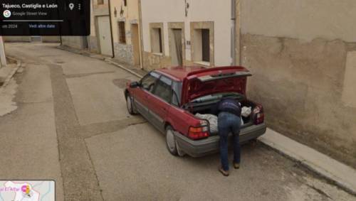 Immortalato da Street View mentre occulta il cadavere: killer incastrato