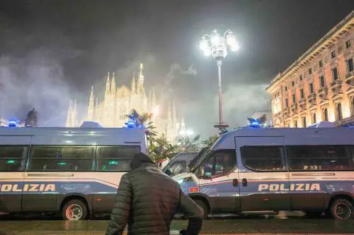 Capodanno a Milano, immagine di repertorio