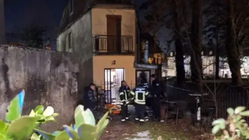 La scena del crimine a Cetinje. Fonte @NationalIndNews