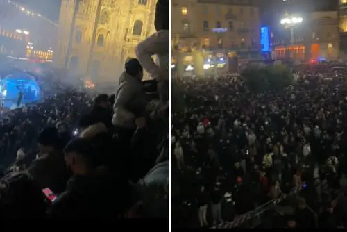 Capodanno in piazza Duomo a Milano