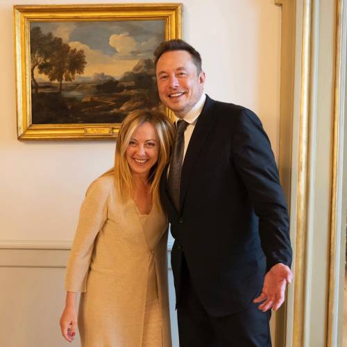 Elon Musk e Giorgia Meloni