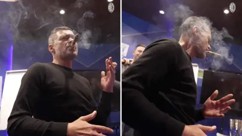 Sigaro? No, Diavolo in fumo. E una Signora sbandata