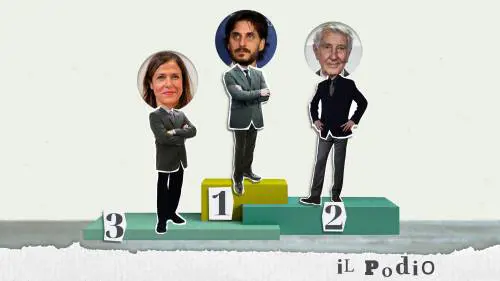 Todde, Augias e Marinelli: ecco il podio dei peggiori