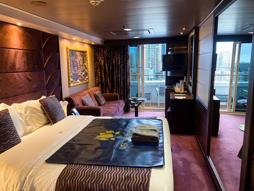 Cabina Deluxe Suite Yacht Club su Msc Preziosa
