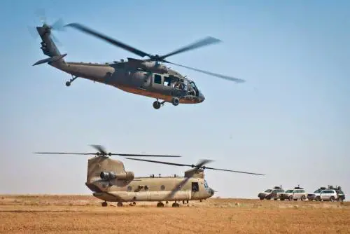 Mezzi militari Usa (Fonte: sito internet del CENTCOM)
