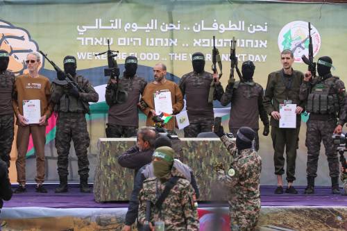 Nuova vergognosa sceneggiata di Hamas per la liberazione dei prigionieri