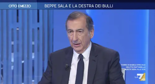 "Alzare le tasse ai ricchi", "Aumentare gli stipendi". É scontro tra Gruber e Sala