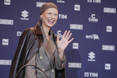 Sanremo, l'emozione di Bianca Balti: “Non sono qui come malata di cancro”