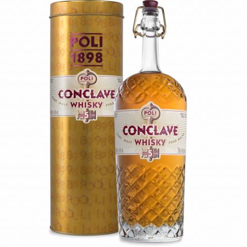 Poli Conclave, fumata bianca per il whisky