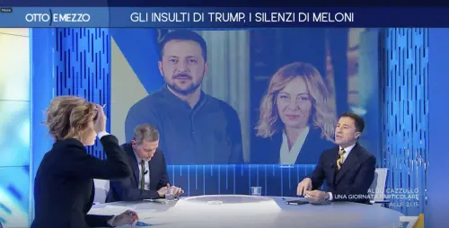 "La democrazia non ti appartiene". Scontro in tv tra Bocchino e Giannini su Trump