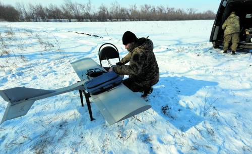 Droni killer nel Donbass, ultimo fronte