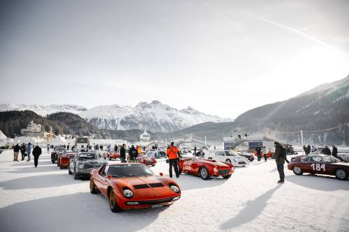 The I.C.E. St.Moritz: classic car in alta quota