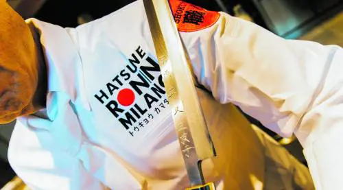 La cerimonia dell'omakase col maestro Nakaji da Hatsune