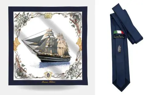 Talarico Cravatte è il fornitore ufficiale dei cadeaux della Nave Amerigo Vespucci per il giro del mondo 2023-2025