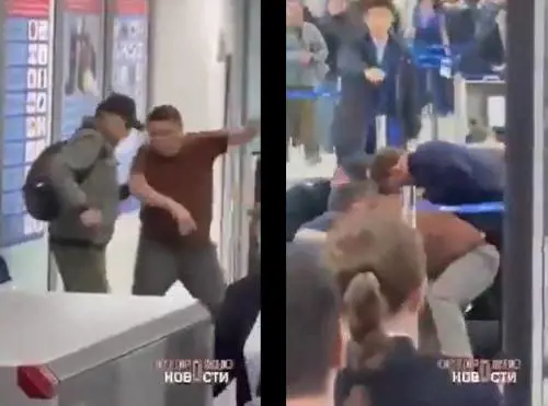 Paura in aeroporto, uomo armato di coltello prende hostess in ostaggio: l'eroico salvataggio dell'ex campione di pugilato