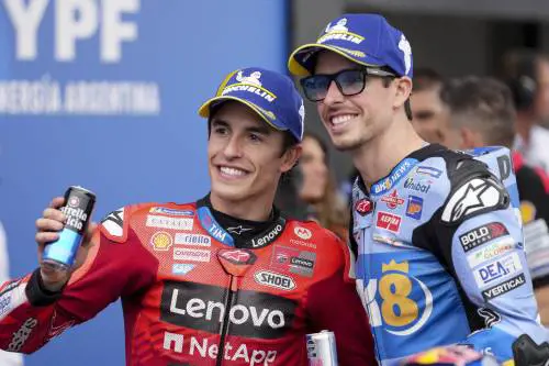 "Solo io conosco così bene i fratelli Marquez in pista"