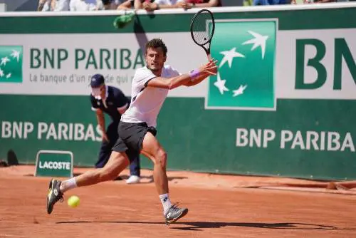 Anche i tennisti sudano