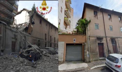 Esplosione a Roma, crolla palazzina: due persone estratte vive dalle macerie