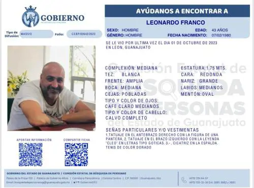 Le foto di Nardo Franco, italiano scomparso in Messico