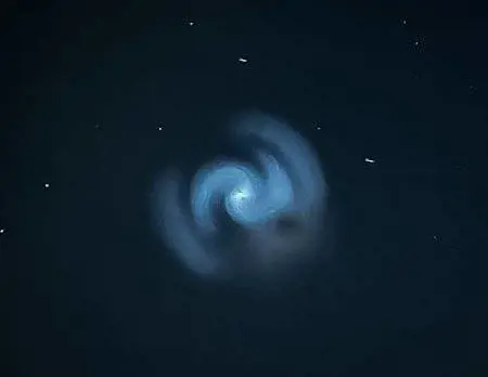 Quella strana spirale nei cieli d'Europa: di cosa si tratta