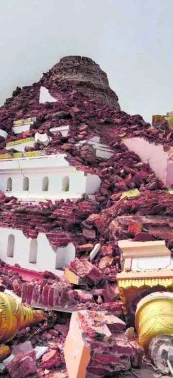 Un terremoto devastante. Il Myanmar è in ginocchio