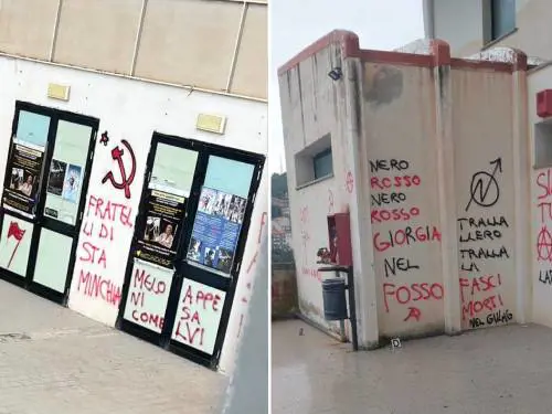 "Meloni appesa nel fosso". Le minacce choc di comunisti e anarchici