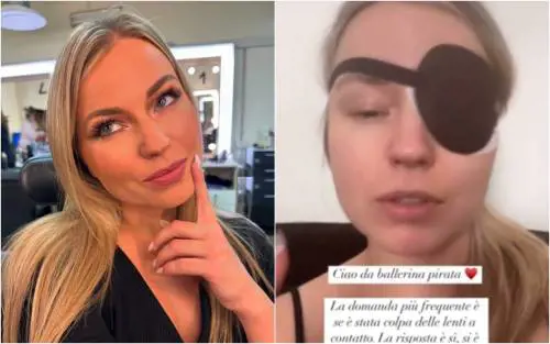 "Colpa delle lenti a contatto". Così la ballerina di Ballando Anastasia Kuzmina ha perso la vista