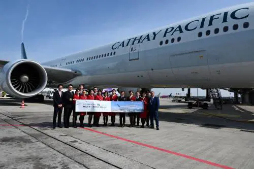 Cathay Pacific, dal 30 marzo torna il volo giornaliero Malpensa-Hong Kong
