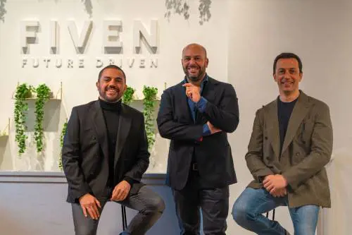 da sinistra a destra, Alessandro Ilarda, Valerio D’Angelo, Diego D’Angelo