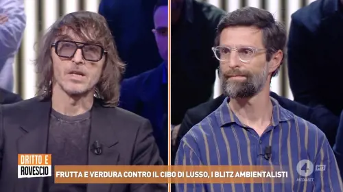 Cruciani inchioda l’eco-attivsta di Ultima Generazione: “Battaglia ridicola”