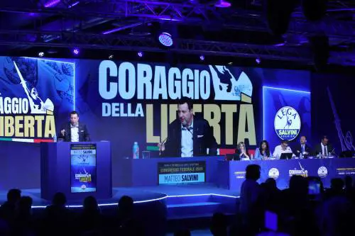 Stop al riarmo, islam e Viminale: la rotta di Salvini per la Lega