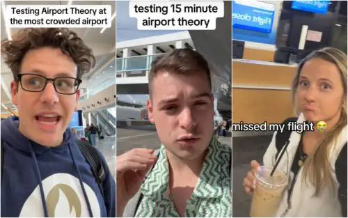 Cos'è "l'airport theory", il test diventato virale che può far perdere un volo