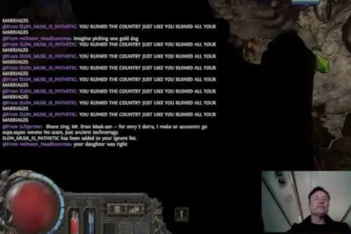 "Morirai da solo". Raffica di insulti a Elon Musk durante la sua diretta su X