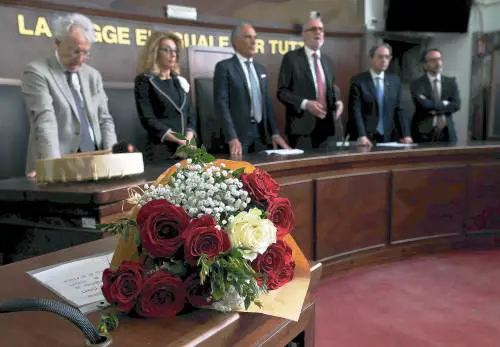 Ricordo dei morti della strage del tribunale "vivo in tutti noi"