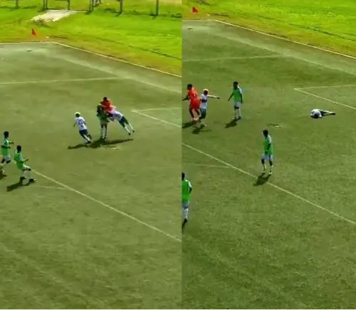 Calciatore 21enne muore dopo uno scontro di gioco. Le immagini choc