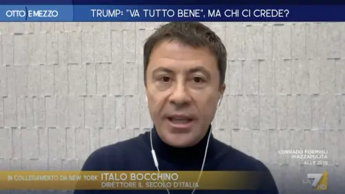 “Biden senza vasellina”, “Mi fai finire?”. Scontro tra Lerner e Bocchino su Trump