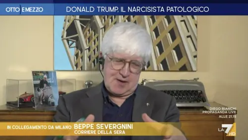 Severgnini choc su Trump: "Un anziano problematico, lo farei vedere"