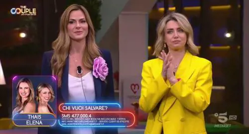 The Couple, le pagelle: il “riscatto” delle sorelle Boccoli, i dubbi su Elena Barolo e Thais Wiggers