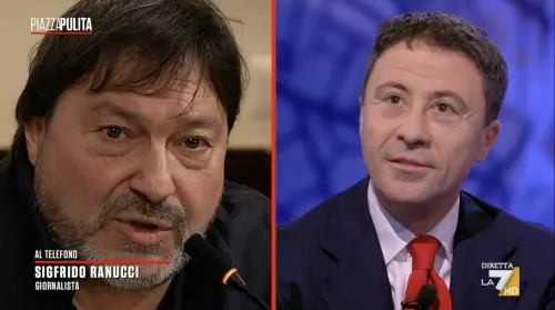 "Manipolatore", "Vai in tribunale". Ranucci telefona in diretta a Formigli: botta e risposta con Bocchino