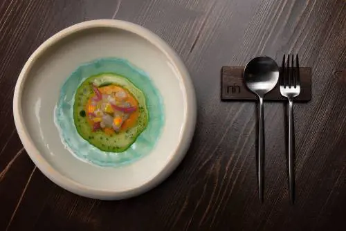 NIN Siluro, leche de tigre e cipolla