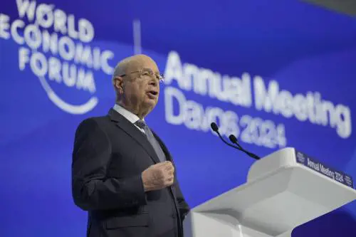 Recessione, nuovi scivoloni a Wall Street. Schwab lascia la guida del Forum di Davos